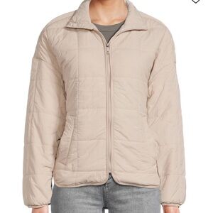 Avalanche Outdoors Cream Quilted Spring Lightweight Jacket